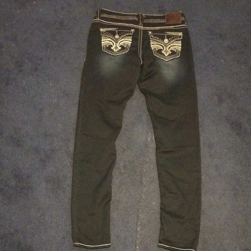 Hydraulic Women's Black Skinny Jeans with Contrast Stitching - Picture 8 of 11